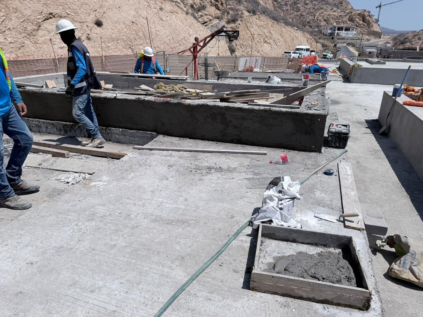 Colado de losa y elementos de concreto — Los Cabos