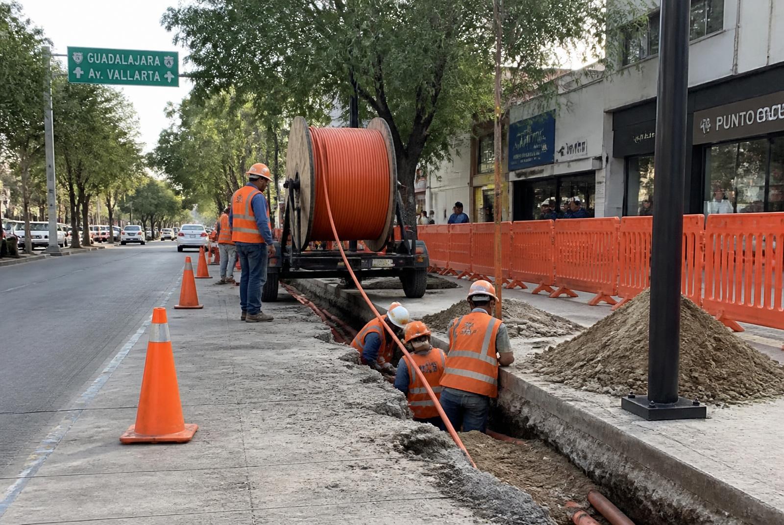 Infraestructura de fibra óptica urbana — Guadalajara